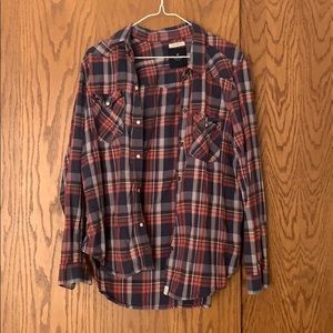 Flannel (soft material though)